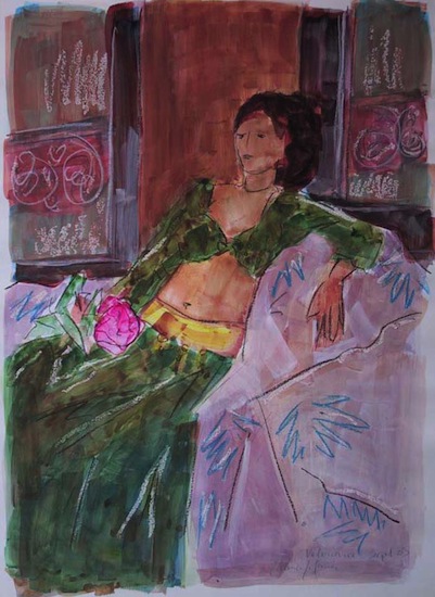 Valeriane - Peintures - Aquarelles - Femmes