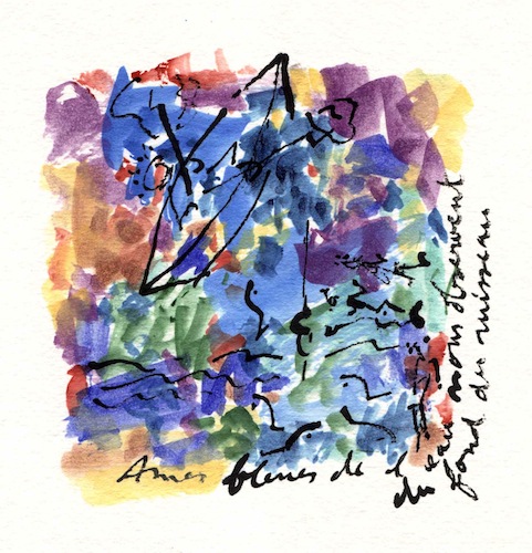 Âmes bleues de l'eau - Pâte à papier - eaux