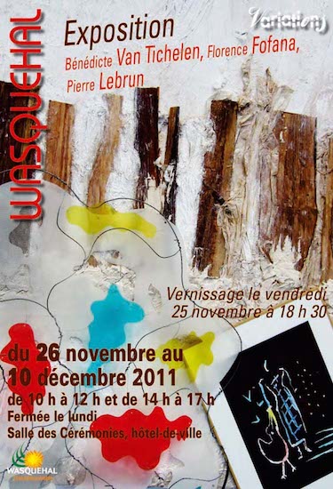 Exposition Wasquehal Novembre 2011, Peintures, dessins, gravures