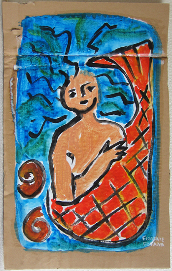 Sirene - Peinture - Creature de la mer